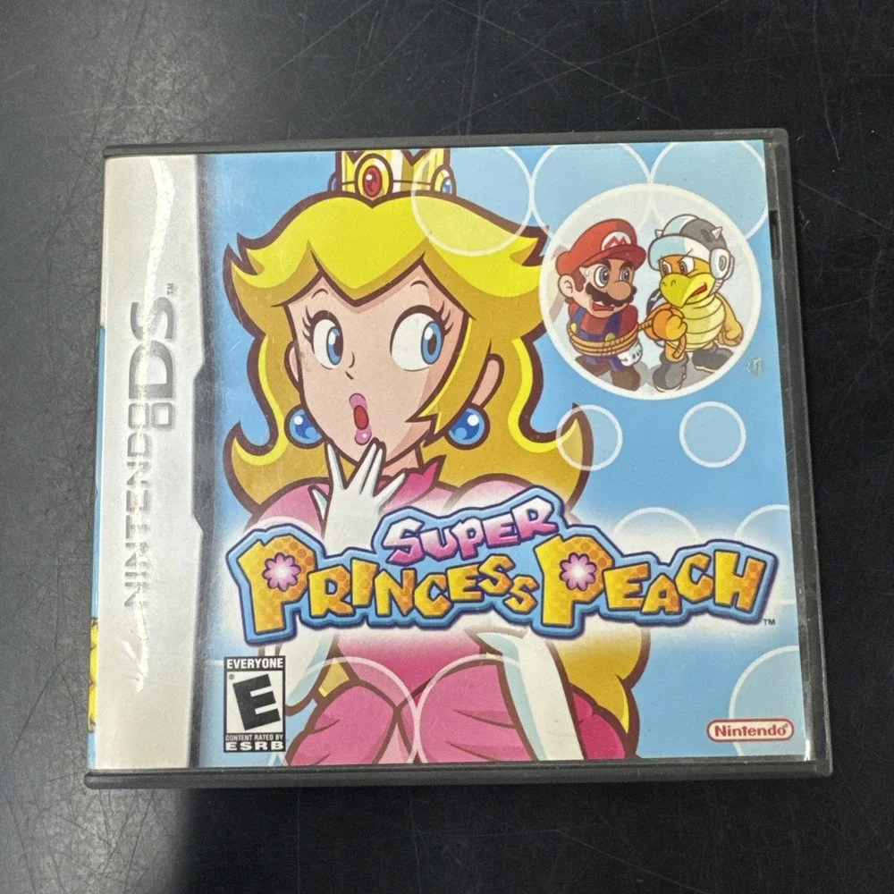 Super Princess Peach (Nintendo DS, 2006) CIB With Manual
